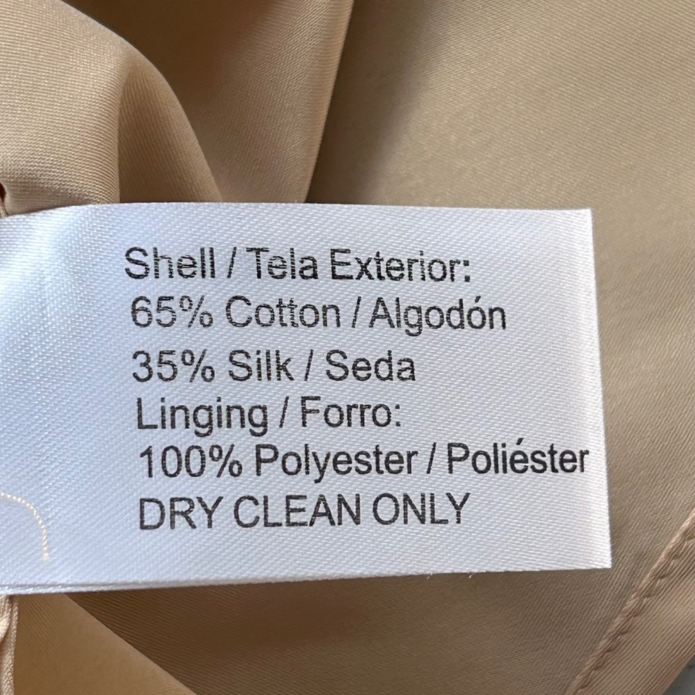 Oscar de la Renta Sheer Cotton/Silk Romantic Pintuck Ruffle Blouse, NWT - Picture 8 of 9